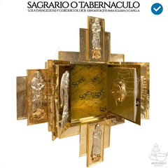 Sagrario O Tabernaculo Con Expositor De Santisimo 40x40 Cm