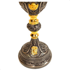 Cáliz Y Patena Pavonado Ideal Para Ordenación Sacerdotal C1