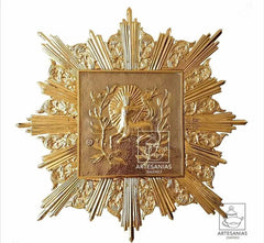 Sagrario De Cordero Con Resplandor 45x45