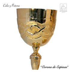 Caliz Y Patena Corona De Espinas Grande