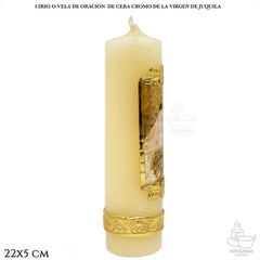 Cirio O Vela De Oracion Virgen De Juquila