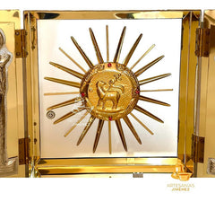 Sagrario O Tabernaculo Con Expositor De Santísimo 40 Cm