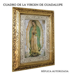 Cuadro De La Virgen De Guadalupe 53x41 Cm
