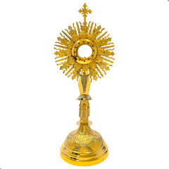 Custodia Eucaristica Ostensorio Cristo Rey Alpaca 85 Cm