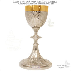Caliz Y Patena Tradicional C113