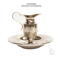 Lavatorio Liturgico Jofaina Aguamanil A850 Plateado Iglesia