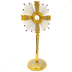 Custodia Eucarística Ostensorio Santísimo 1 M Alfa Y Omega