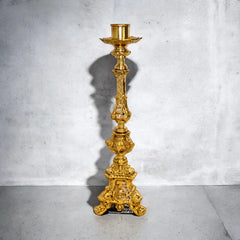 Candelero O Candelabro Barroco De 60 Cm De Bronce (1 Pieza) Bronce