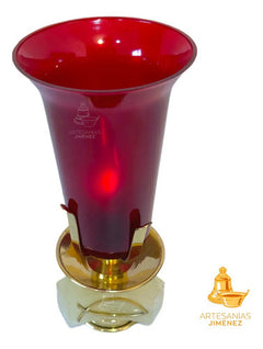 Candeleros Eléctricos Para El Santísimo Cóncavos Semanario Dorado