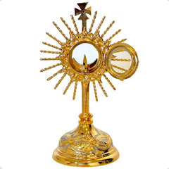 Custodia Eucarística Ostensorio Santísimo Tradicional 27 Cm