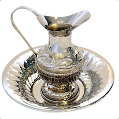 Lavatorio O Lavabo Con Bandeja De Comunion Liturgico Grande