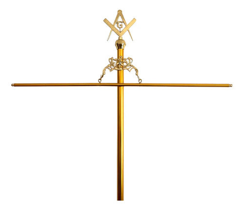 Porta Estandarte Simbolo Mason