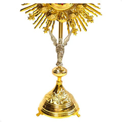 Custodia Eucarística Ostensorio Santísimo Tradicional 52 Cm