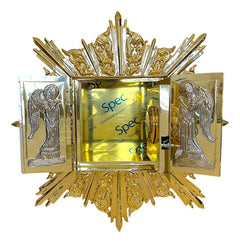 Sagrario O Tabernaculo Con Resplandor Y Expositor De Cordero