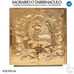 Sagrario O Tabernaculo Con Expositor Para Iglesia O Capilla