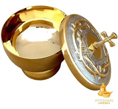 Copon O Cesto Litúrgico Chico Económico 150 Hostias Dorado
