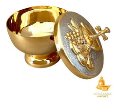 Copon O Cesto Litúrgico Chico Económico 150 Hostias Dorado