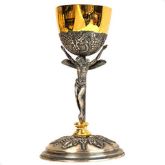 Cáliz Y Patena Modelo Cristo C01