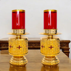 Candeleros Para Altar De Iglesia O Capilla Cruces Grandes Cruces