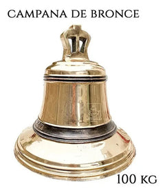 Campana De 100 Kilogramos Cobre Y Bronce, Iglesia, Capilla