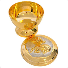 Copon O Cesto Litúrgico Chico Económico 300 Hostias Dorado