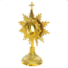 Custodia Eucarística Ostensorio Santísimo Tradicional 26 Cm