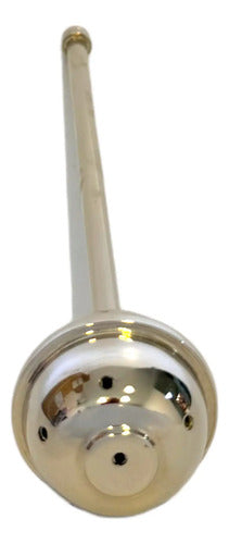 Hisopo De 23 Cm Para Acetre Plateado