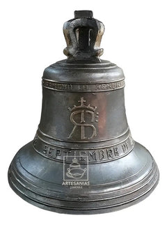 Campana De Bronce Envejecida De 100 Kg Personalizada