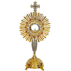 Custodia Eucarística Ostensorio Santísimo Tradicional 52 Cm