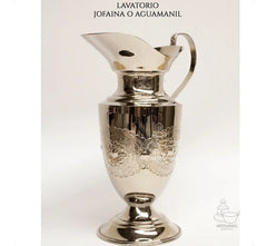 Lavatorio Liturgico Jofaina Aguamanil A854 Plateado Iglesia