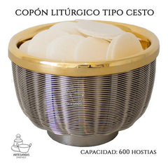 Copon Liturgico Tipo Cesto 600 Hostias
