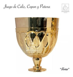 Caliz Copon Y Patena Para Iglesia O Capilla C312 Litúrgico
