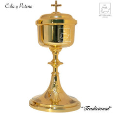 Caliz Copon Y Patena Para Iglesia O Capilla C313 Tradicional