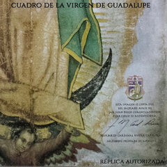 Cuadro De La Virgen De Guadalupe 53x41 Cm