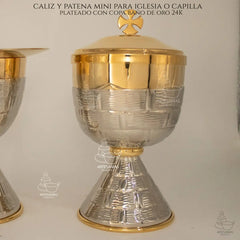 Caliz Copon Y Patena Para Iglesia O Capilla A934