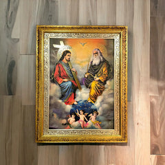 Cuadro Divina Providencia 90x70 Cm T321