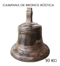 Campana De 50kg De Hacienda O Capilla Antigua