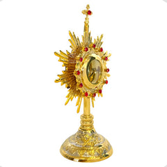 Custodia Eucarística Ostensorio Santísimo Tradicional 26 Cm