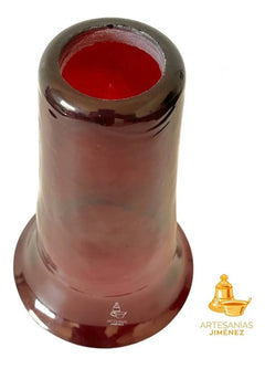 Vaso O Bombilla Para Lampara Electrica Semanario Cristal