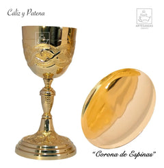 Caliz Y Patena Corona De Espinas Grande