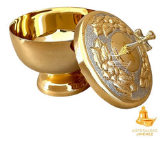 Copon O Cesto Litúrgico Chico Económico 150 Hostias Dorado