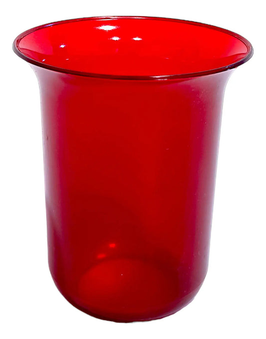 Vaso o bombilla acrílica para lámpara eléctrica de media semana