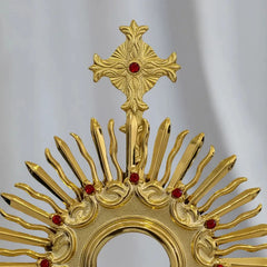 Custodia Eucarística Ostensorio Santísimo Tradicional 50 Cm