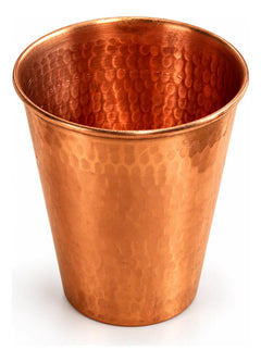 Hammered Copper Cup, Handmade 700 ml