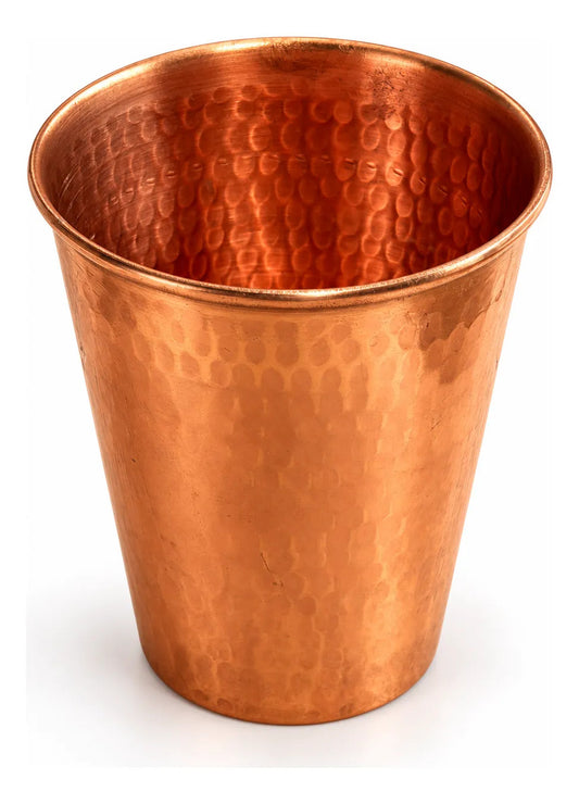 Hammered Copper Cup, Handmade 700 ml