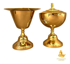 Caliz Y Copon Mini Dorado Liso C01