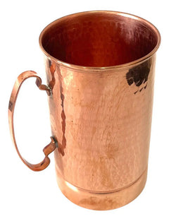 Tarro Cervecero De Cobre Artesanal De 1.3 L 100% Cobre