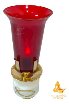Candeleros Eléctricos Para El Santísimo Redondos Semanario Dorado