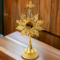 Custodia Eucaristica U Ostensorio Santísimo 43 Cm