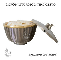 Copon Liturgico Tipo Cesto 600 Hostias
